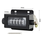 Manual Resettable Tally Counter for Universal Use (82g/2.9oz)