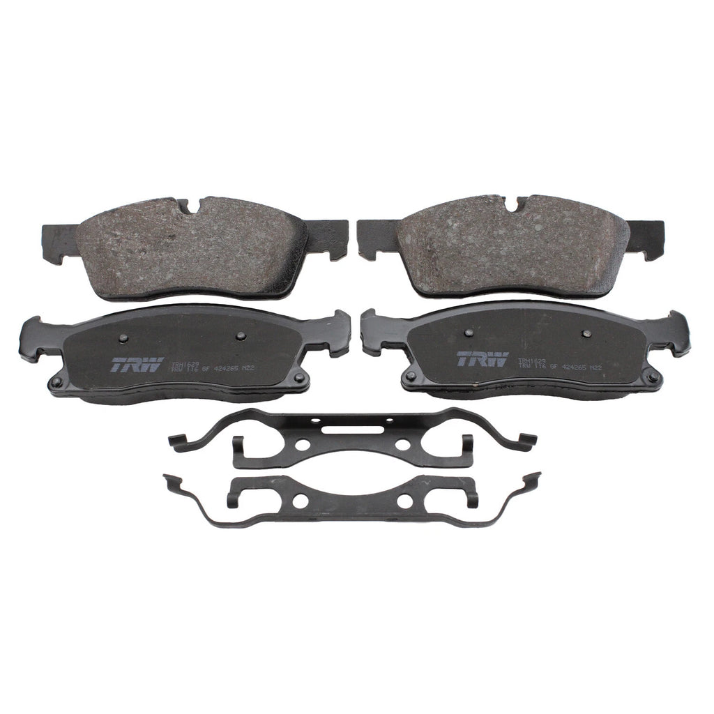 Set of 4 TRW Pro Low-Metallic Brake Pads for Mercedes X166 W166 (2012–2019)