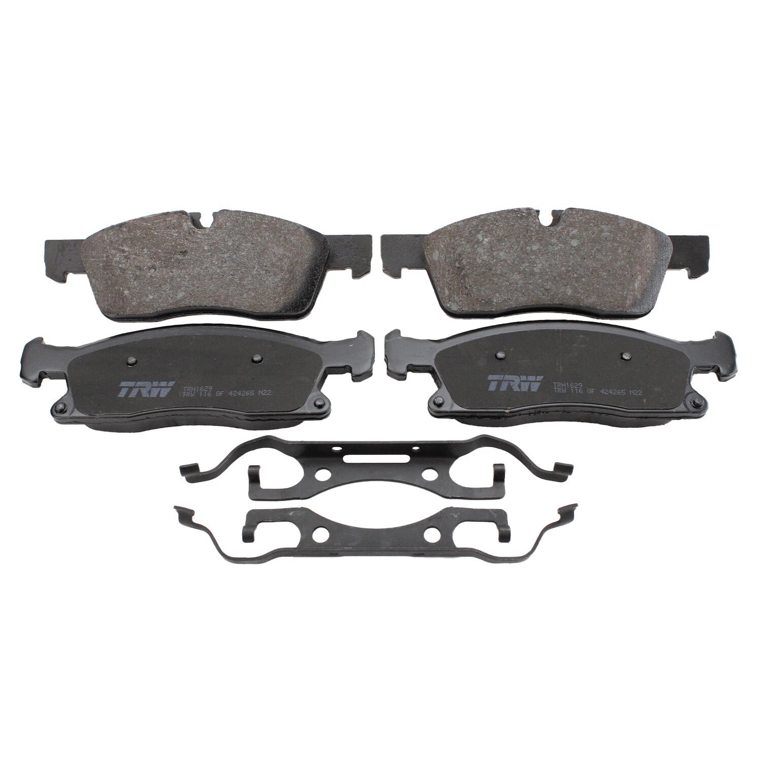 Set of 4 TRW Pro Low-Metallic Brake Pads for Mercedes X166 W166 (2012–2019)