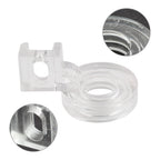 3/8" Clear Free Motion Couching Ruler Presser Foot for Low Shank Sewing Machine