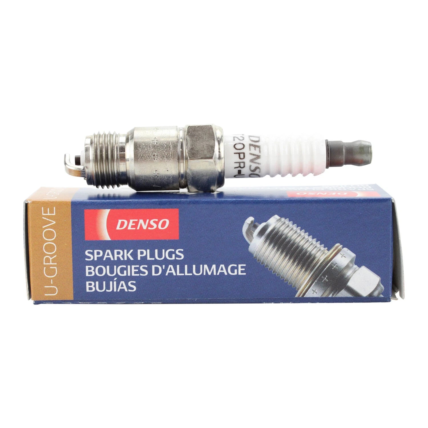 Denso 5036 Spark Plug U-Groove Gap 0.044 for Buick Chevy Ford GMC Isuzu Pontiac