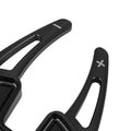 Aluminum Alloy Black Steering Wheel Shift Paddle for Mercedes Benz GLA GLK (2015-2020)