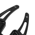 Aluminum Alloy Black Steering Wheel Shift Paddle for Mercedes Benz GLA GLK (2015-2020)