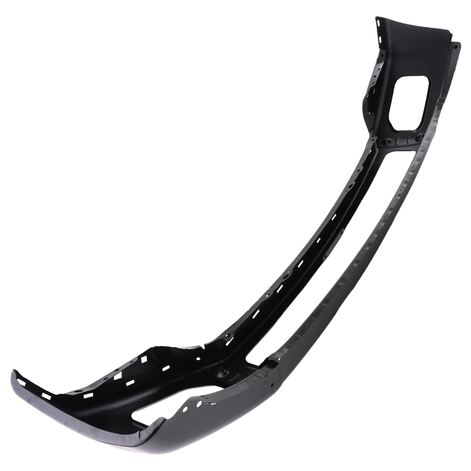 Black Front Bumper Face for Ford F-250/F-350/F-450 (2011–2016) Steel Split Type
