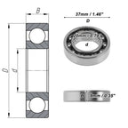 Deep Groove Ball Bearing 6904 for Various Models (20x37x9mm)