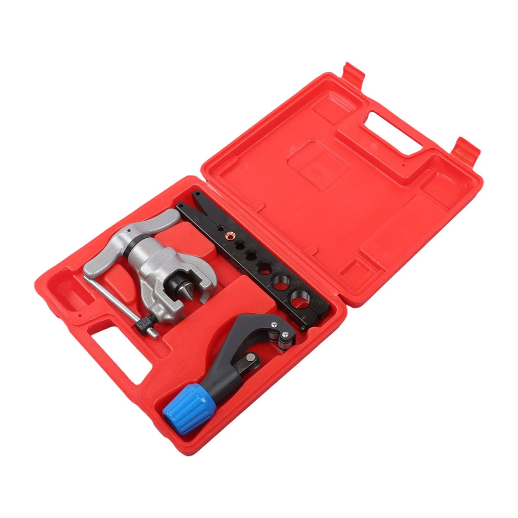 Eccentric Flaring Tool Kit with Tube Cutter for HVAC Refrigeration