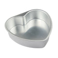 Set of 4 Heart Shaped Cake Pans for Kitchen (Aluminium Alloy)