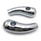 Chrome 7/8" Handlebar Riser Mounting Clamp for Honda Harley Yamaha (Universal)