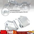 Fork Frame Neck Cover for Yamaha XVS400 XVS650 (1997–2003) Chrome