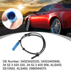 Front ABS Wheel Speed Sensor 34523420330 for BMW X3 E83 (2004–2010)