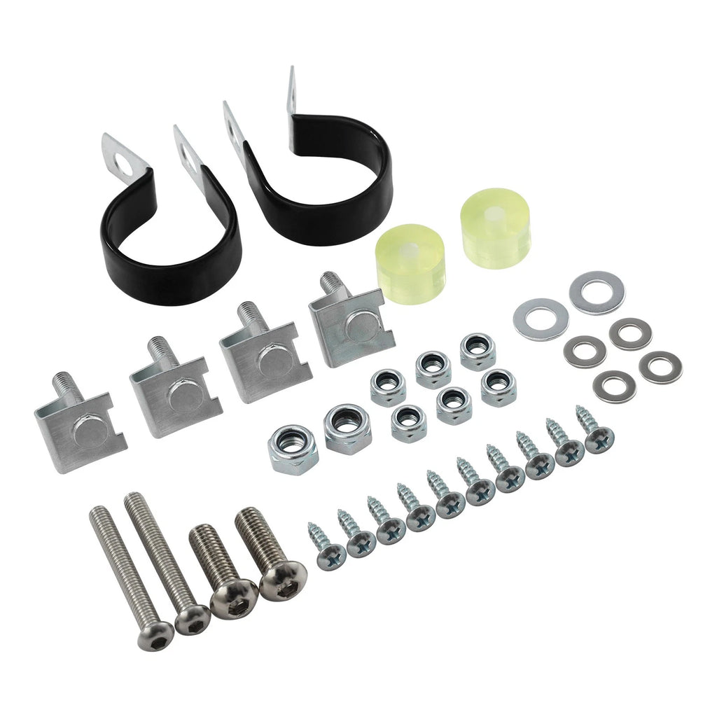 Lower vented fairing mount hardware clip clamps kit for Harley Touring (1983–2013)