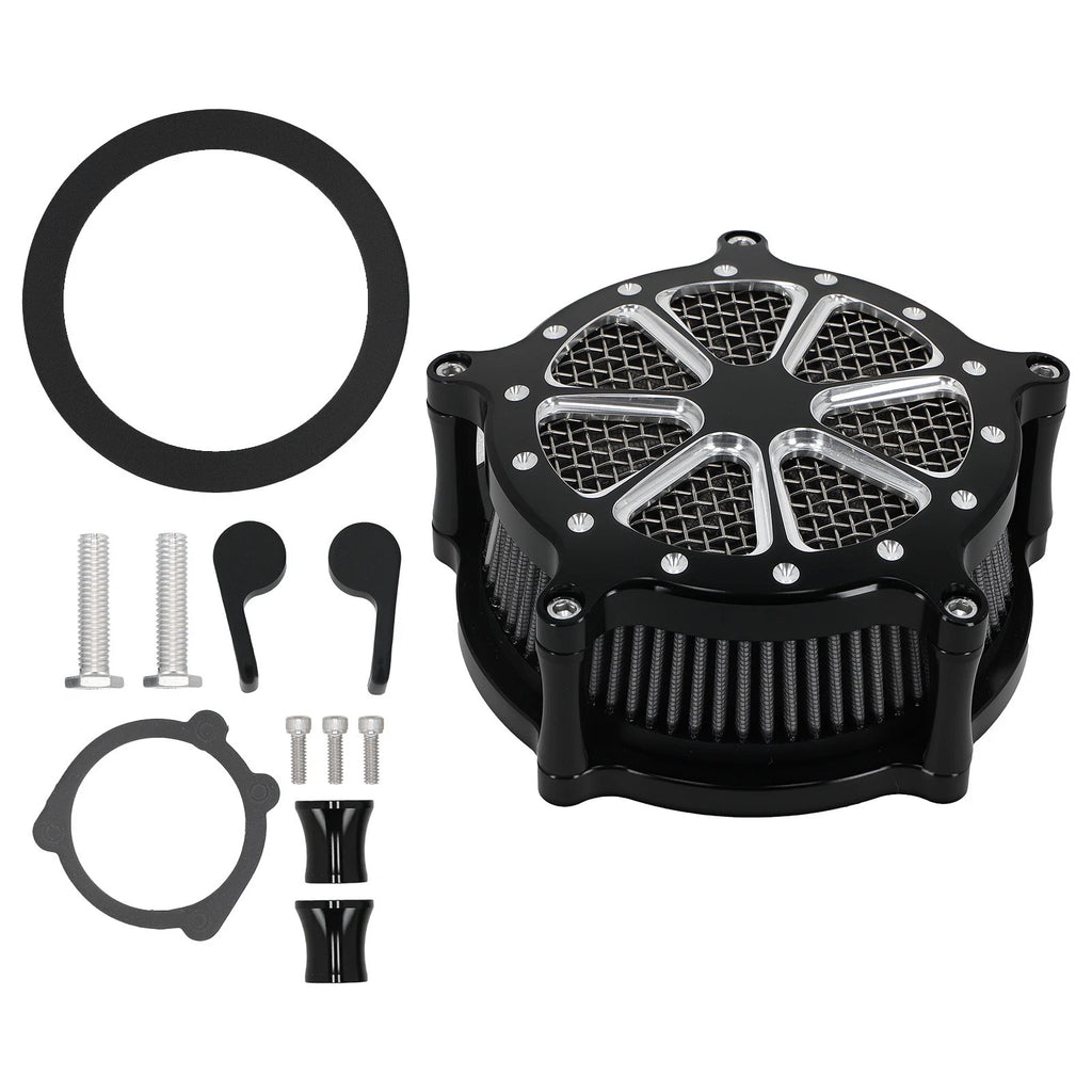Air Cleaner Intake Filter Kit for Harley Sportster XL883 XL1200 (2004–2022) Black