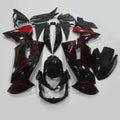 Fairing Kit for Kawasaki Ninja 650R (2006–2008) EX650 Red Black Bodywork