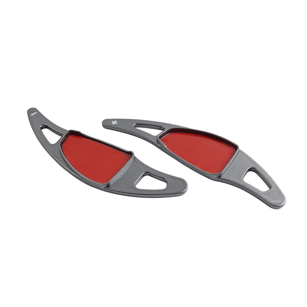 2X Gray ABS Steering Wheel Shifter Paddle Extensions for MG5 MG7 (2023–2025)