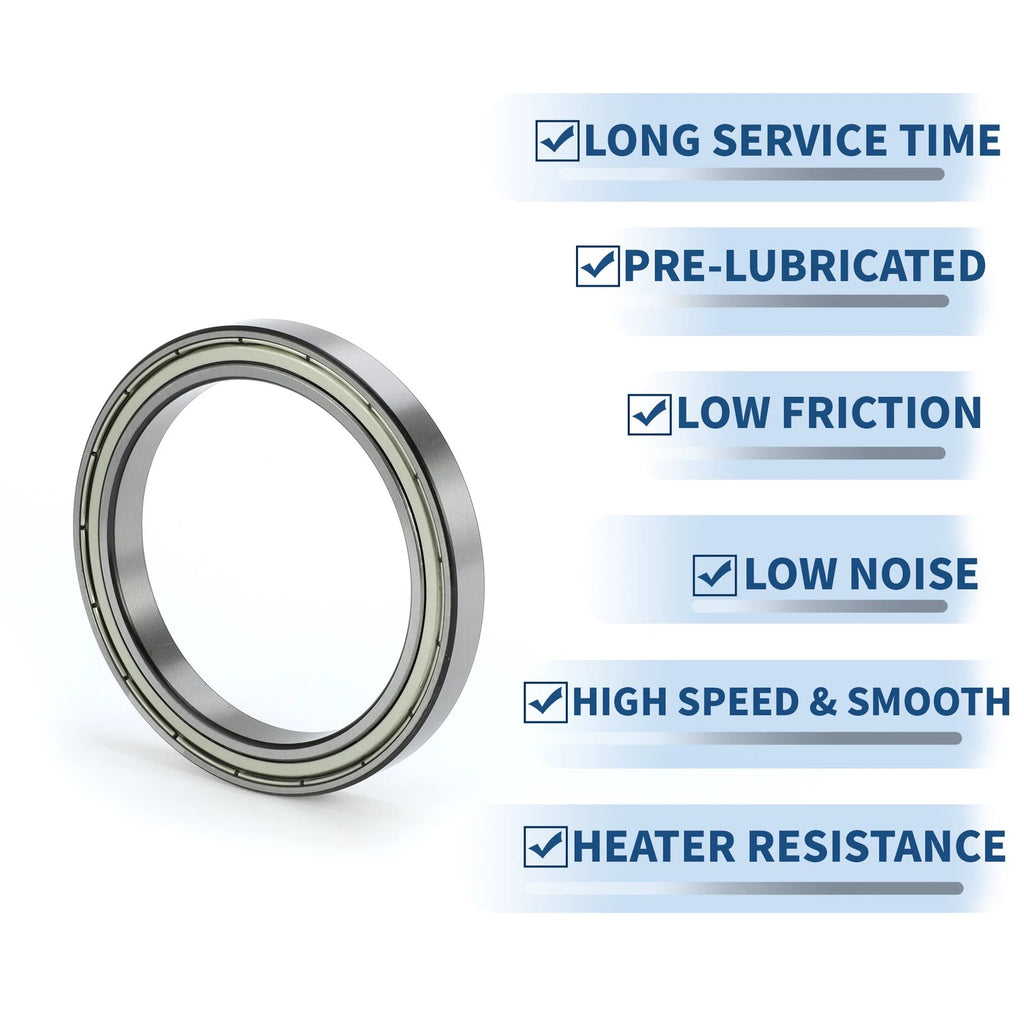 6817ZZ Deep Groove Ball Bearing for Scooter Skateboard Wheel (1 Pc)
