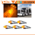 5X LED Amber Roof Cab Marker Lights for Peterbilt 