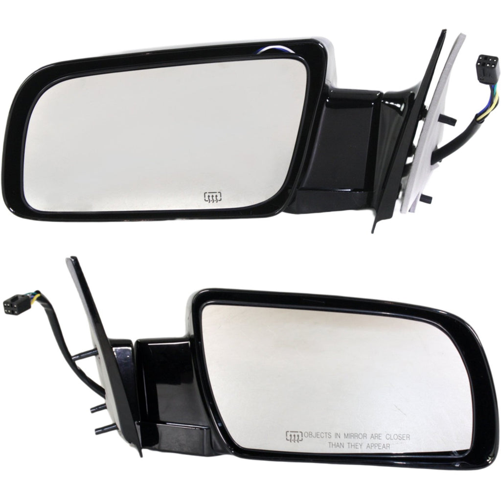 Set of 2 Heated Mirrors for Chevy Suburban