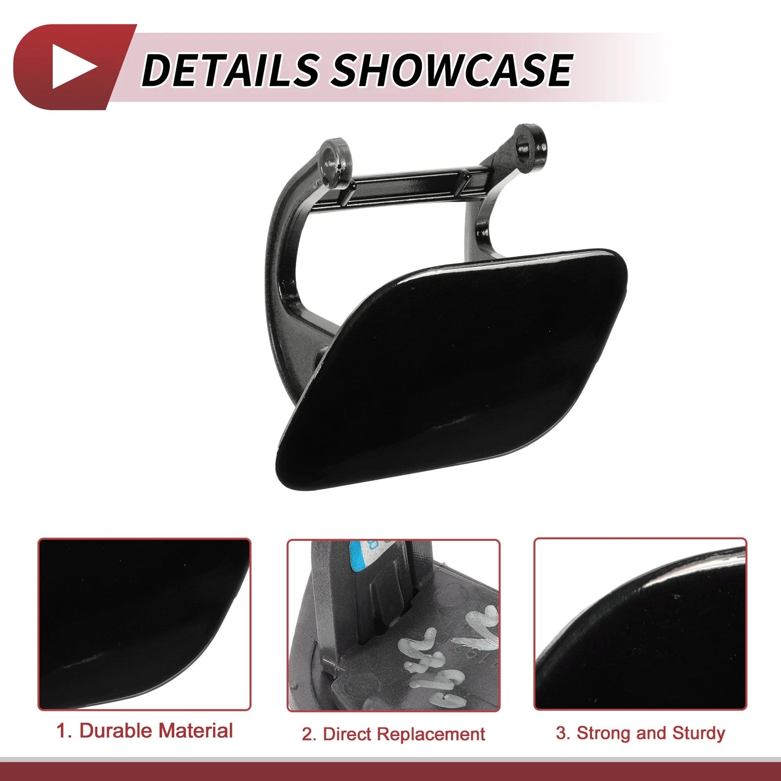 Front Left Washer Nozzle Cover Cap No. 51117210881 for BMW 740i (2011–2015)