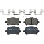 Set of 4 Disc Brake Pads for Chevrolet Malibu (2007–2012)