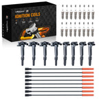 Ignition Coil & Spark Plug Set for Ford F-250 F-350 (2011–2015)