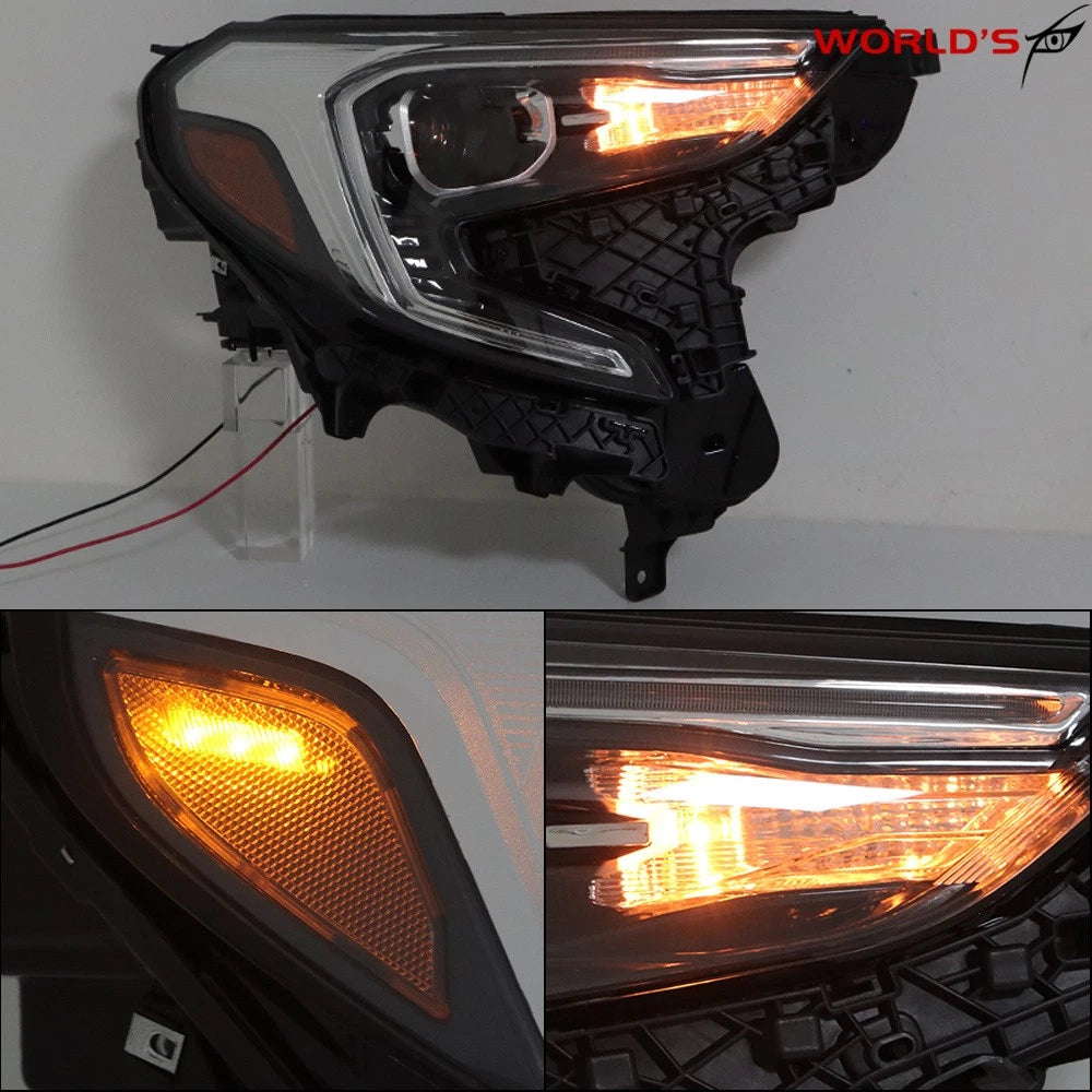 HID Headlight Assembly for GMC Terrain (2018–2021) Chrome Housing Right