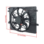 Radiator Cooling Fan for Hyundai Genesis Coupe 2.0L L4 (2013–2014) 253802M500