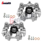 Set of 2 Rear Brake Calipers w/Bracket for Ford Fusion Lincoln MKZ Continental