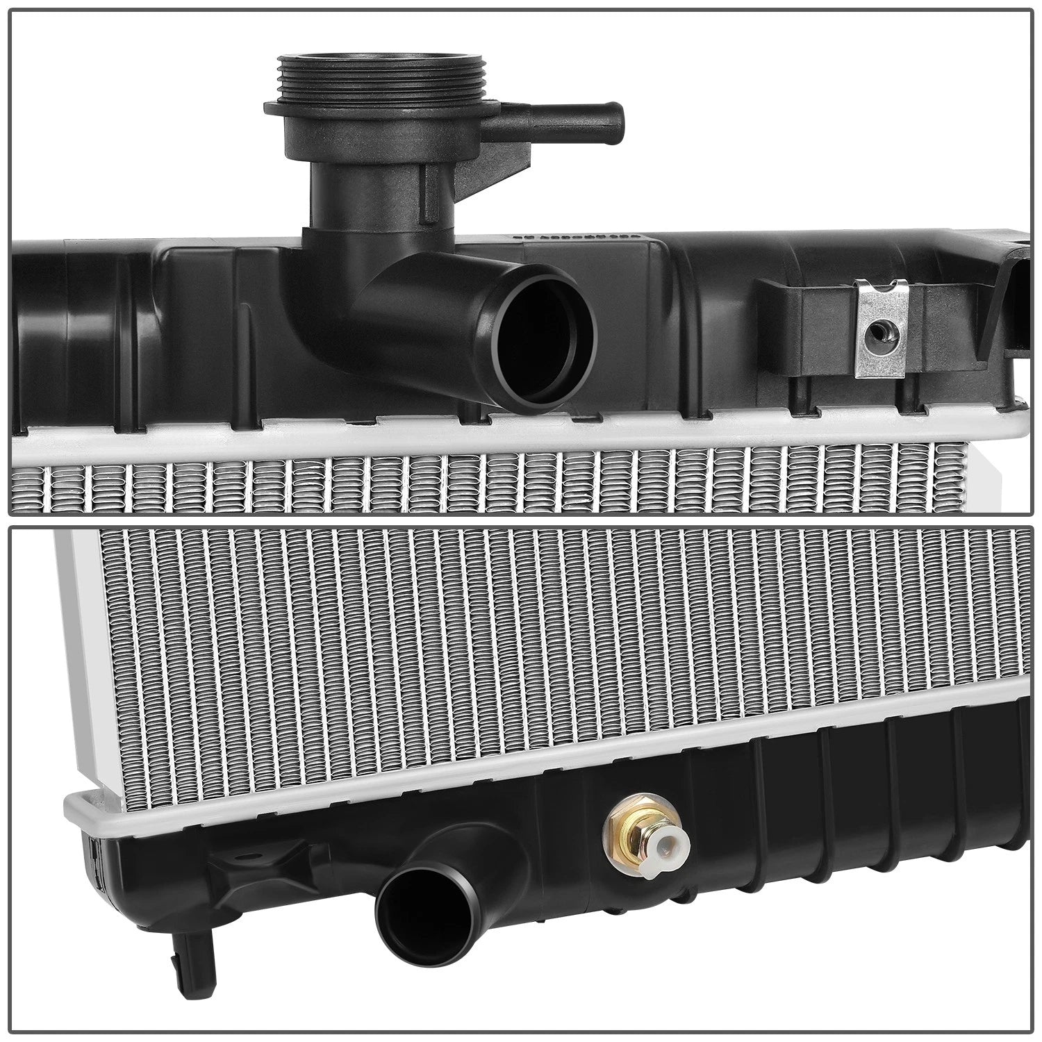 Aluminum Core Radiator DPI-2458 for GMC Envoy XL XUV/Chevy Trailblazer (2002–2009)