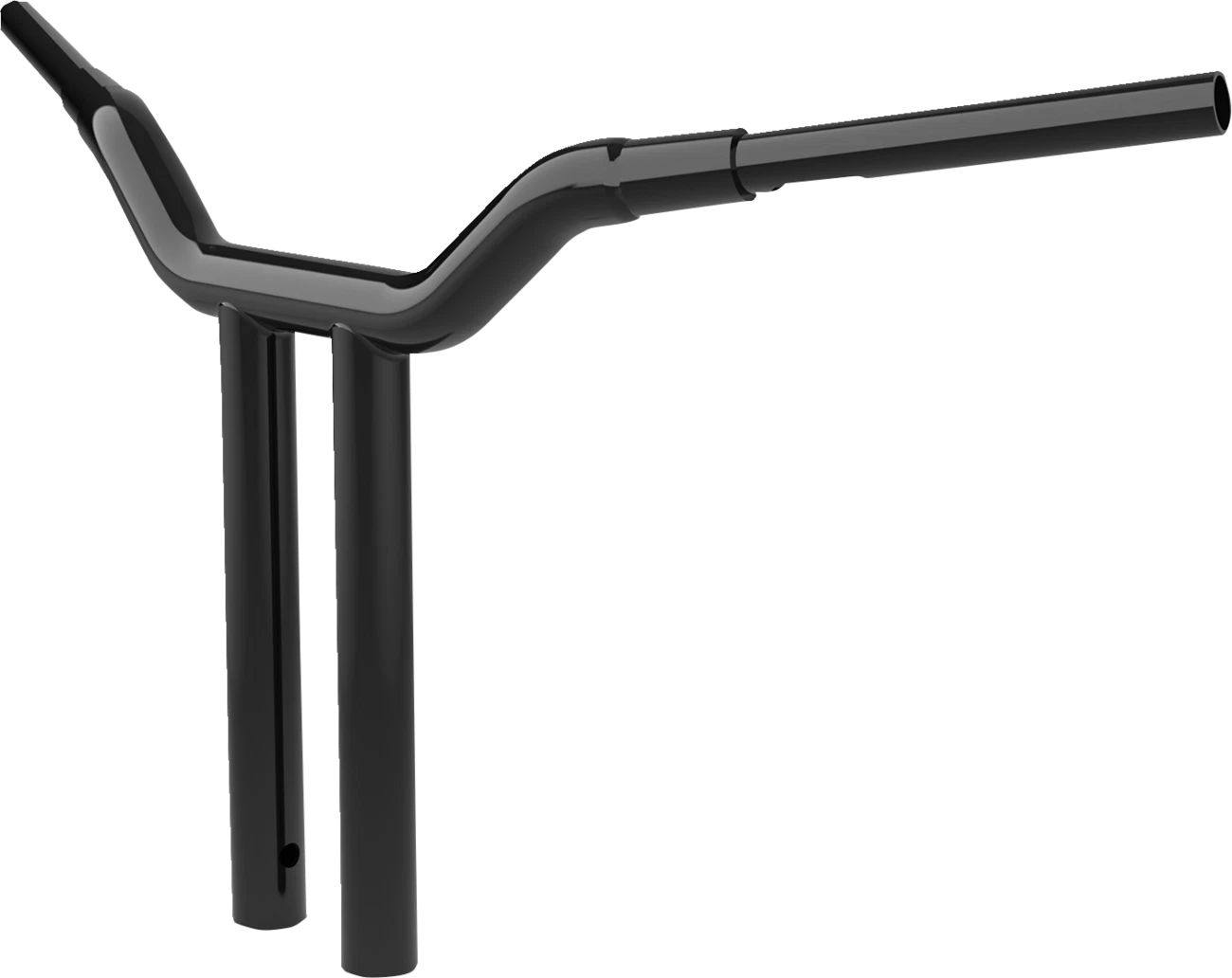Kage Fighter Handlebar for LA Choppers (16" x 1-1/2", Black, LA-7343-16B)