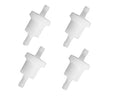 Set of 4 Fuel Filters for Mercury Outboard 9.9 15 HP (35-80365M, 18-7713, 646-24251)
