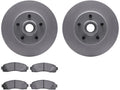 Front Brake Pad and Rotor Kit for Mazda B4000 (2003–2009) ZQ678VH