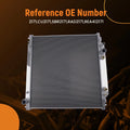 3 Row Aluminum Coolant Radiator for Ford Excursion V8 7.3L (2000–2003) CU2171
