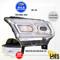 LED Headlight LH for Dodge Durango (2021–2024) - Chrome, Halogen Signal