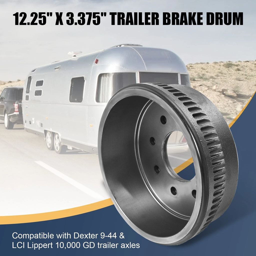 Set of 2 Brake Drums for Make Model