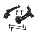 Front Lower Control Arms Sway Bars Tie Rods End Kit for Ford Mustang (2010–2014)