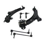 Front Lower Control Arms Sway Bars Tie Rods End Kit for Ford Mustang (2010–2014)