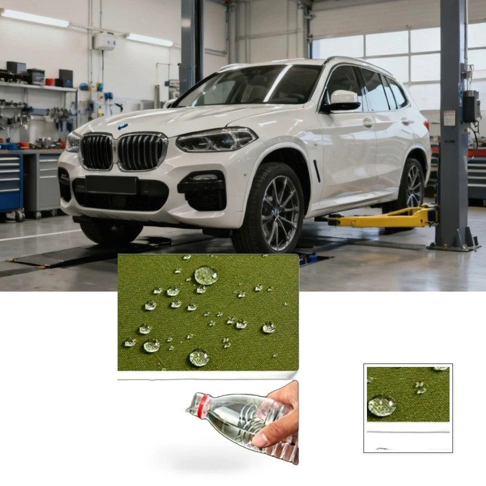 Heavy Duty Waterproof Canvas Tarp 370x610cm for Automotive Use