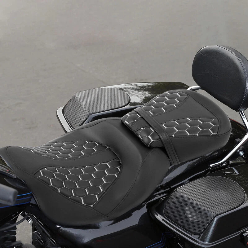 Driver & Passenger Seat for Harley Touring Electra Road Glide King (2009–2023)