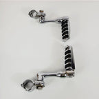 Chrome Highway Footpeg Set for Harley FLHTCU SE4 CVO Electra Glide (2009)