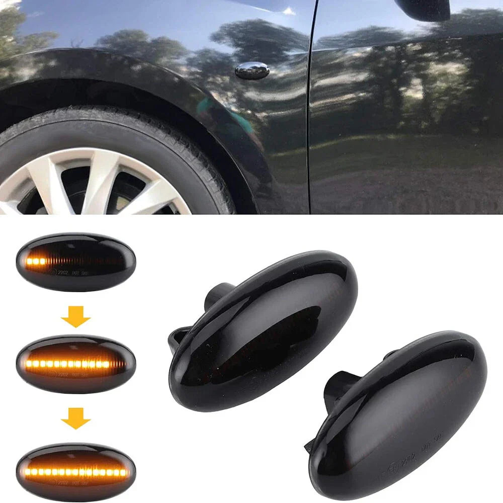 LED Dynamic Side Marker Turn Signal Light for Mazda 2 3 5 6 BT-50 MPV (2003-2023)