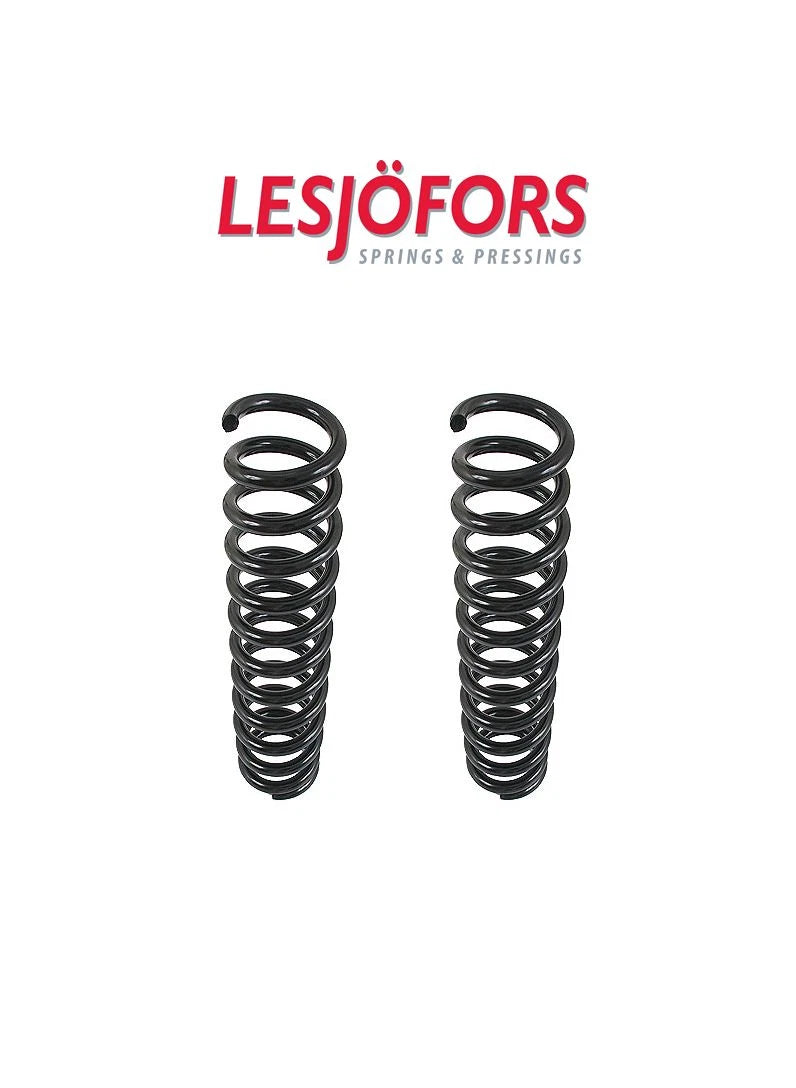 Set of 2 Front Coil Springs for Mercedes W124 260E 300CE 300TE E320