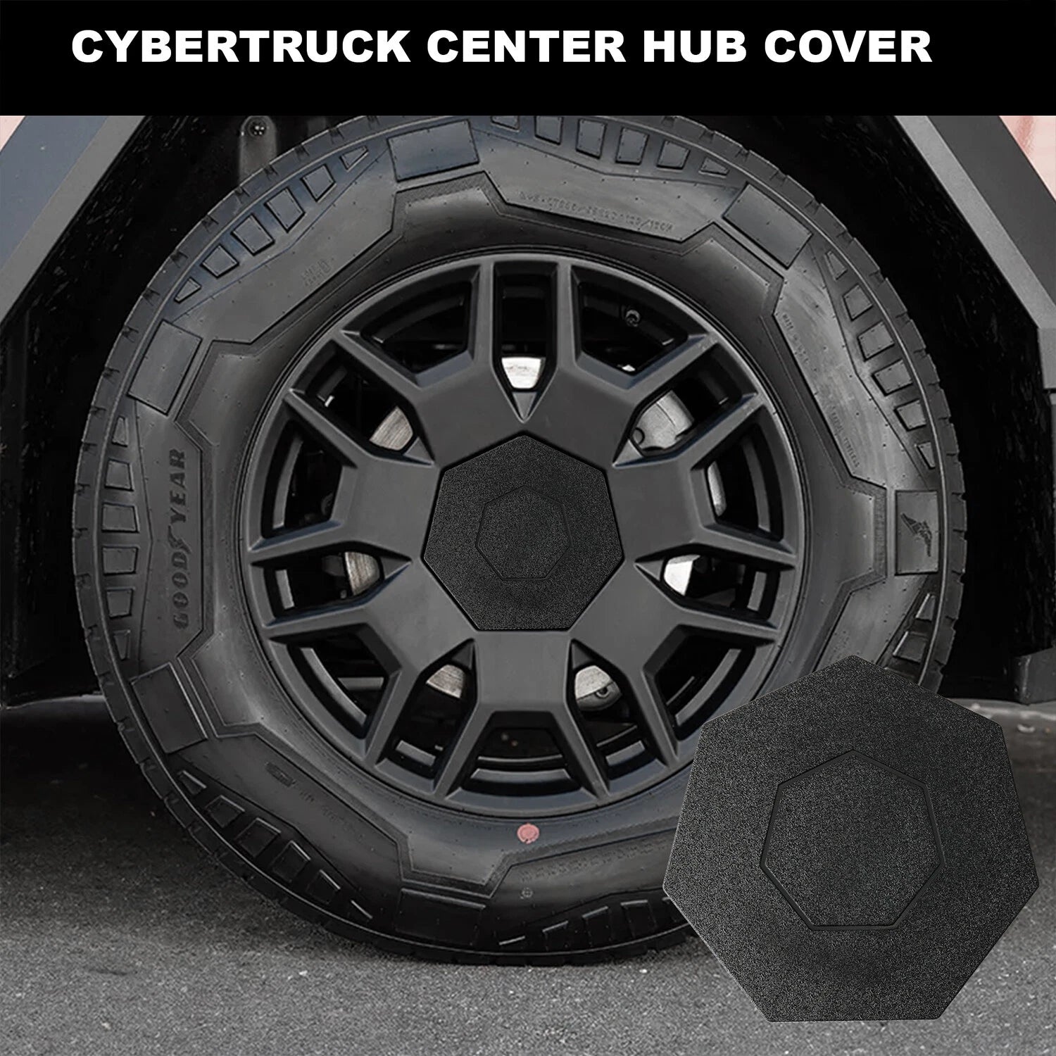 Wheel Caps for Tesla Cybertruck (2023–2024)