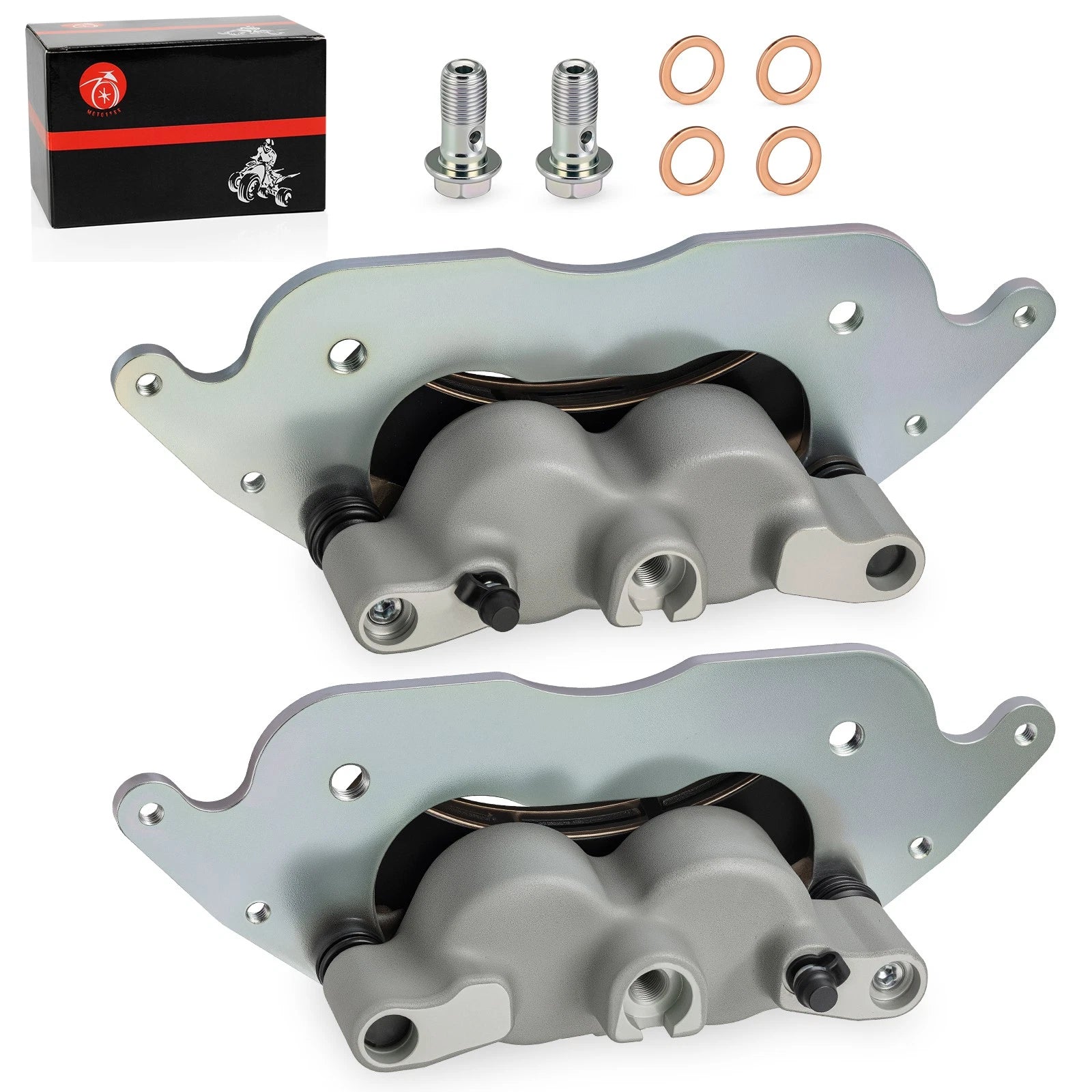 Set of 2 Front Brake Calipers with Pads for Polaris RZR PRO XP 4 (2020–2025)