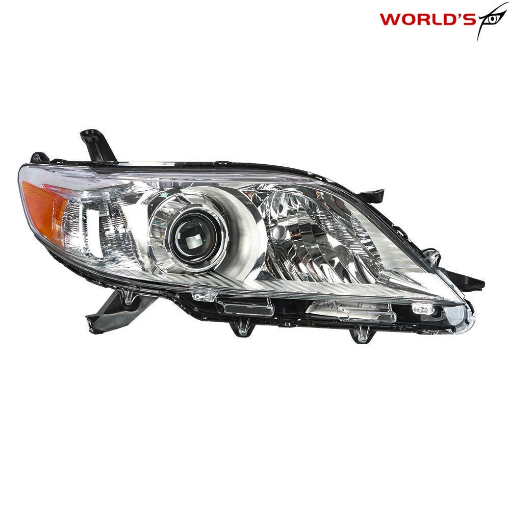 Set of 2 Halogen Headlights for Toyota Sienna (2011–2020)