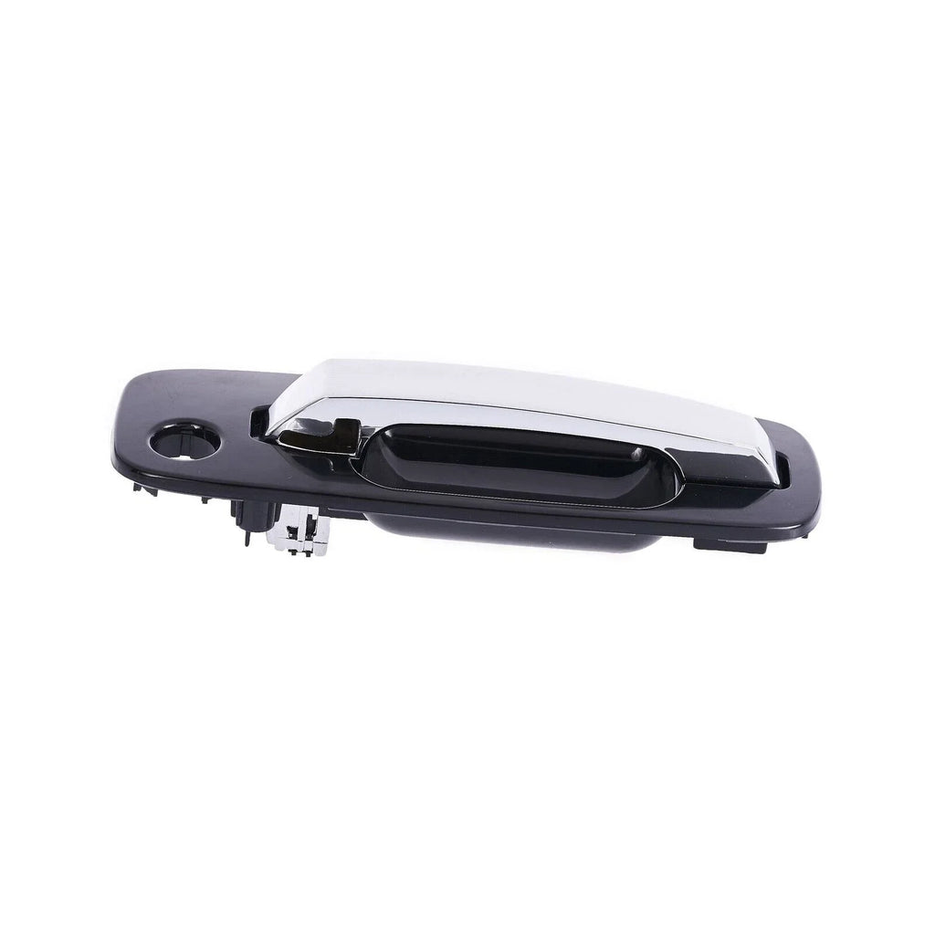 2 x Front LH+RH Chrome Black Outer Door Handle for Nissan X-Trail (2001–2007)