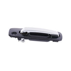 2 x Front LH+RH Chrome Black Outer Door Handle for Nissan X-Trail (2001–2007)