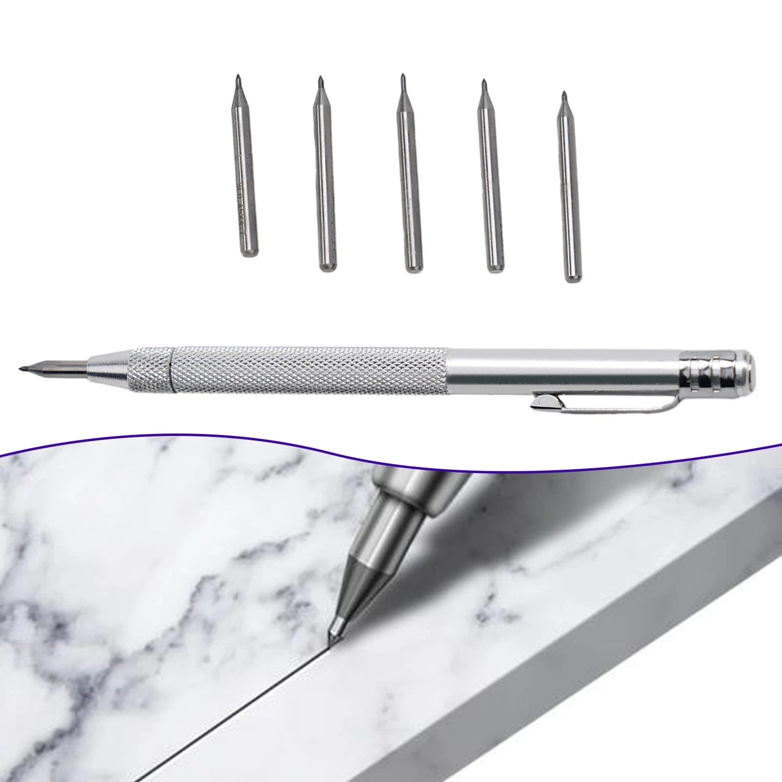 Scriber Pen for Workshop Equipment (Ceramic Engraving, Metal Sheet)