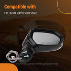 Heated Mirror Signal BSM for Toyota Camry (2018–2020)
