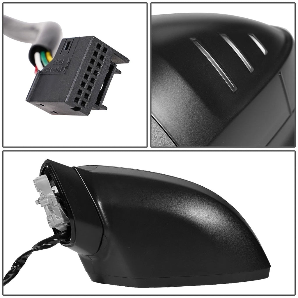 Power Heated Turn Signal Side Mirror Left for Audi A4 Allroad S4 (2017–2019) AU1320135