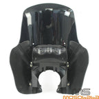 Front Fairing Windshield w/Extension for Harley Dyna Wide Glide, Street Bob (2006-2023)